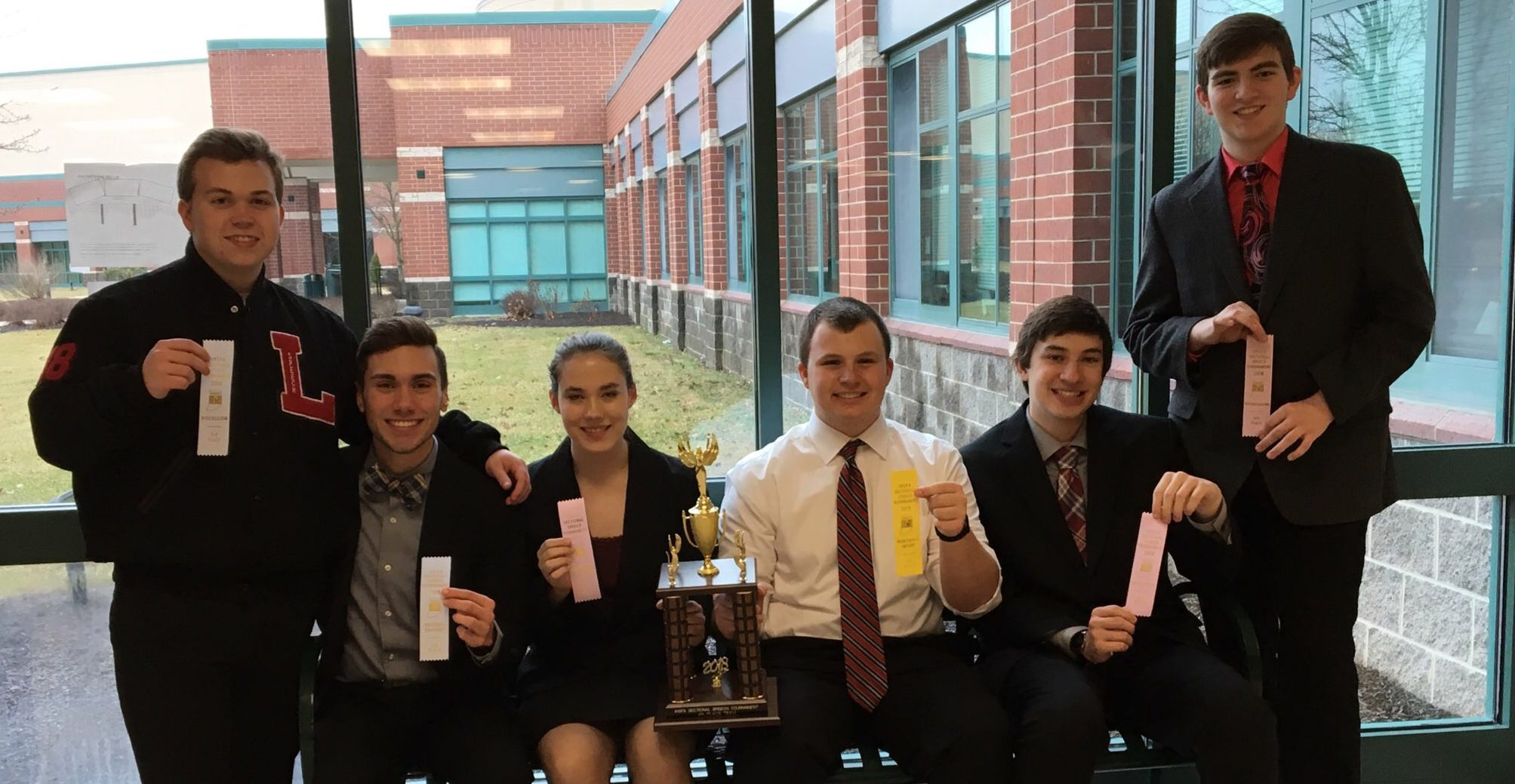 Logansport HS Speech Team State Qualifiers 2018