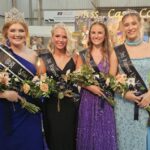Miss Cass County 2024 and Miss Congeniality Maggie Taylor 1st Runner up Kyah Preston 2nd Runner up Savannah Bowser 3rd Runner up Kathryn Rodkey. Photo credit - Phill Dials for Cass County Communication Network